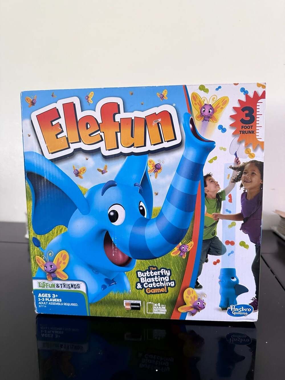 Hasbro Gaming Elefun Butterfly Blasting & Catching Game
